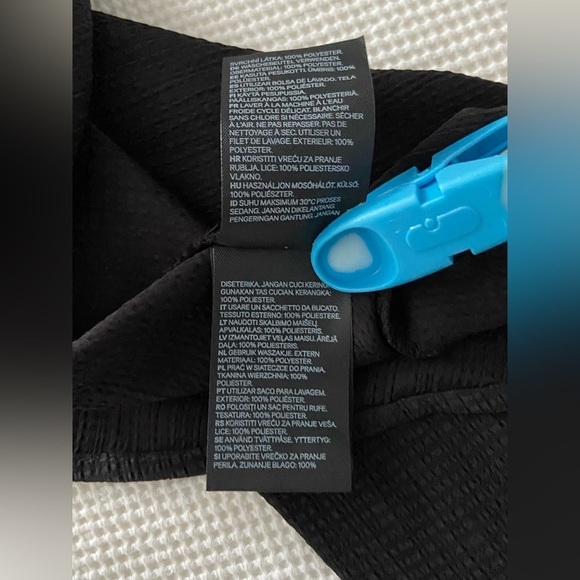 Women’s H&M black long SLIT-FRONT DRESS size medium NWT - Picture 8 of 14